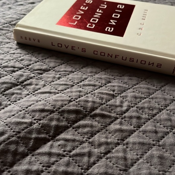 Love's Confusions by C.D.C. Reeve - Hardcover Book - Picture 2 of 5